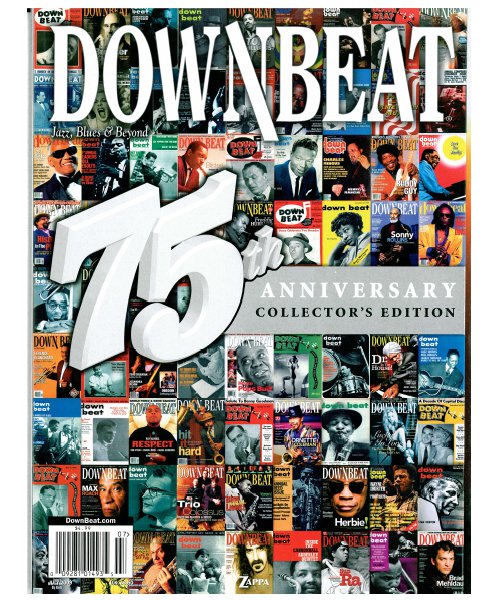 Ad in 75th Anniversary Edition Downbeat Magazine